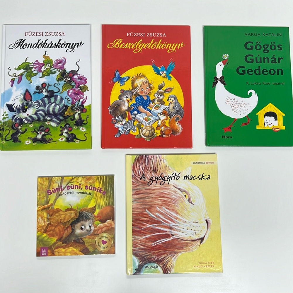 ✨ New Hungarian Hardcover Children's Books ✨